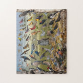 Achtertuin vogels van Nebraska Legpuzzel (Verticaal)