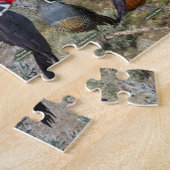 Achtertuin vogels van Oost-Oregon Legpuzzel (Zijkant)