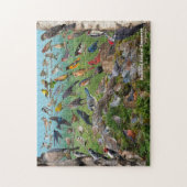 Achtertuin vogels van Tennessee Legpuzzel (Verticaal)