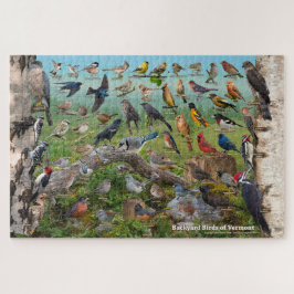 Achtertuin vogels Vermont Legpuzzel