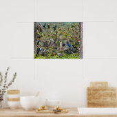 Achtertuin vogels West Poster 2021 Edition (Keuken)