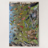 Achtertuin vogels Zuid-Ontario Legpuzzel (Verticaal)