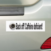 Achteruit Bumpersticker (Op auto)