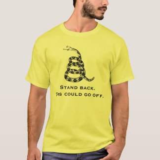 Achteruit dit kan weg gaan t-shirt