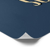 Achteruit: ik doe WETENSCHAP (16 x 20 inch) Poster (Hoek)