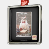 Achteruit! Metalen Ornament (Links)