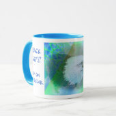 Achteruit! Mok (Voorkant links)