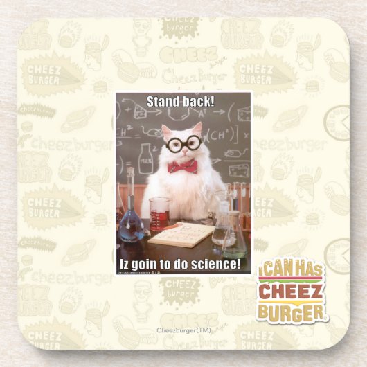 Achteruit! Onderzetter (Voorkant)