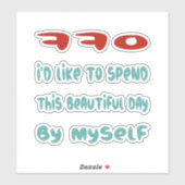 Achteruit Sticker (Vel)