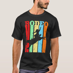 Achteruitrijdende ringnetten voor rodeo-paarden t-shirt