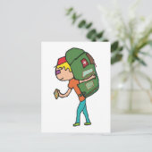 Achterverpakking Briefkaart (Staand voorkant)