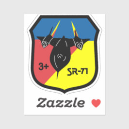 Achtervogel +3 pleisterkalk sticker