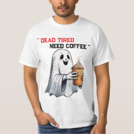 ACHTERVOLGD DOOR CAFEÏNE T-SHIRT