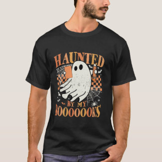 Achtervolgd door mijn boeken Ghost Halloween Teach T-shirt