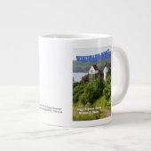 "Achterwaarts startpunt" Extra Grote Beker (Voorkant rechts)