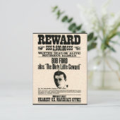 Achterwaartse Poster BOB FORD Briefkaart (Staand voorkant)