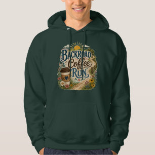 Achterweg Koffierun Country Folk Zonsopgang Hoodie