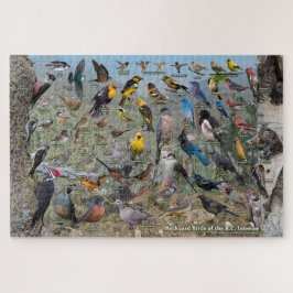 Achterwerende vogels van de BC Interior Legpuzzel