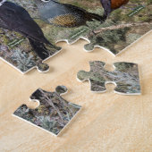 Achterwerende vogels van de BC Interior Legpuzzel (Zijkant)