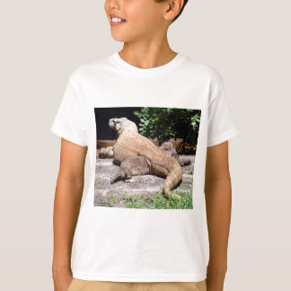 Achterzijde van komodo dragon t-shirt