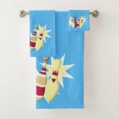 -achtige Bowling Bad Handdoek (Insitu)