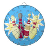 -achtige Bowling Dartbord (Voorkant)
