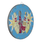 -achtige Bowling Dartbord (Voorkant Links)