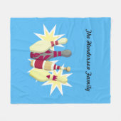 -achtige Bowling Fleece Deken (Voorkant (Horizontaal))