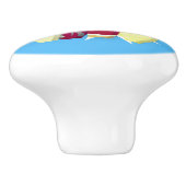 -achtige Bowling Keramische Knop (Zijkant)