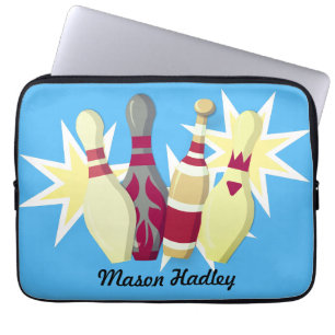 -achtige Bowling Laptop Sleeve