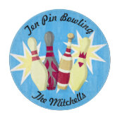 -achtige Bowling Snijplank (Voorkant)