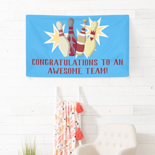 -achtige Bowling Spandoek (Insitu)