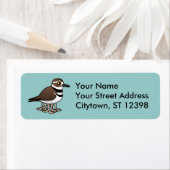 Achtpotige kanillhert etiket (Insitu)