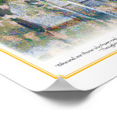 Achtste breedte 8,5 x 11 poster (Hoek)