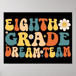 Achtste klas Dream Team Poster