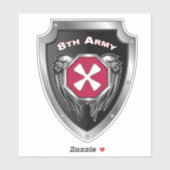 ACHTSTE LEGER STICKER (Vel)