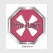 ACHTSTE LEGER STICKER (Vel)