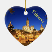 Achtste uitzicht van Valencia Keramisch Ornament (Achterkant)