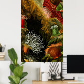 Achtste van de tien onderwaterlevens poster (Thuiskantoor)