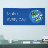 Achttiende Dag van de Aarde Spandoek (Beurs)