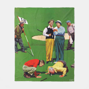 achttiende gat fleece deken