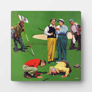 achttiende gat fotoplaat