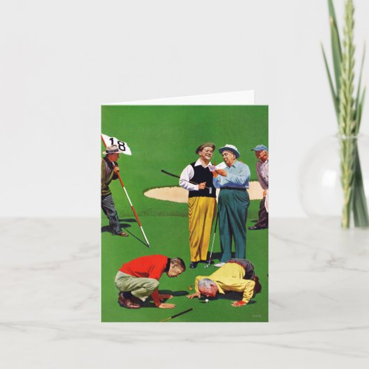 Achttiende Gat Kaart (Voorkant)