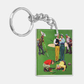 achttiende gat sleutelhanger (Voorkant Links)