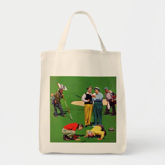 achttiende gat tote bag (Voorkant)