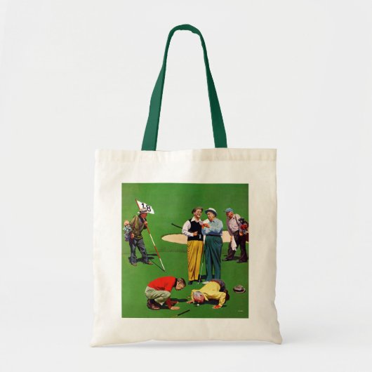 achttiende gat tote bag (Voorkant)
