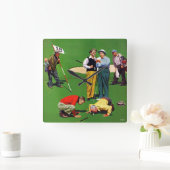 achttiende gat vierkante klok (Huis)