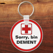 Achtung – Demenz Sleutelhanger (Voorkant)