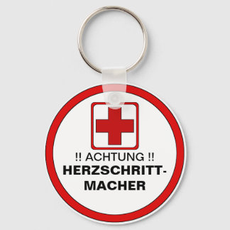 ACHTUNG! Herzschrittmacher Sleutelhanger