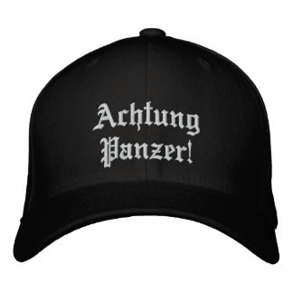 Achtung Panzer! Cap/Hat Pet